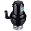 Eco Logic 1-1/4 HP Continuous Feed Garbage Disposal with Black Sink Flange 10-US-EL-10-DS-3B-BK